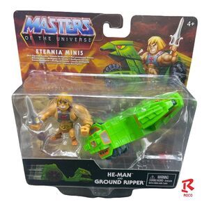 Masters Of The Universe Eternia He-Man Ground Ripper‎ Set NEW